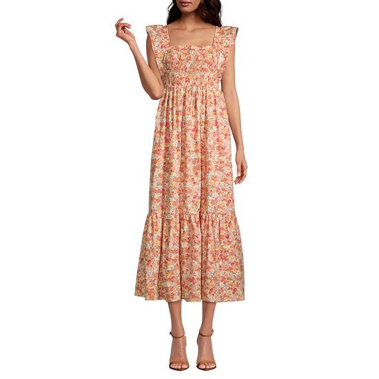 new!a.n.a Sleeveless Floral Midi Maxi Dress | JCPenney