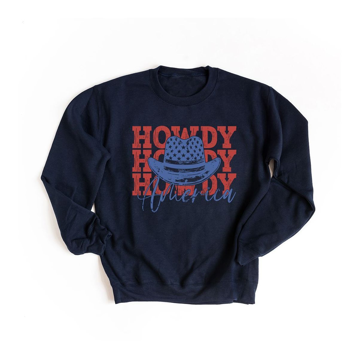Simply Sage Market Women's Graphic Sweatshirt Howdy America | Target