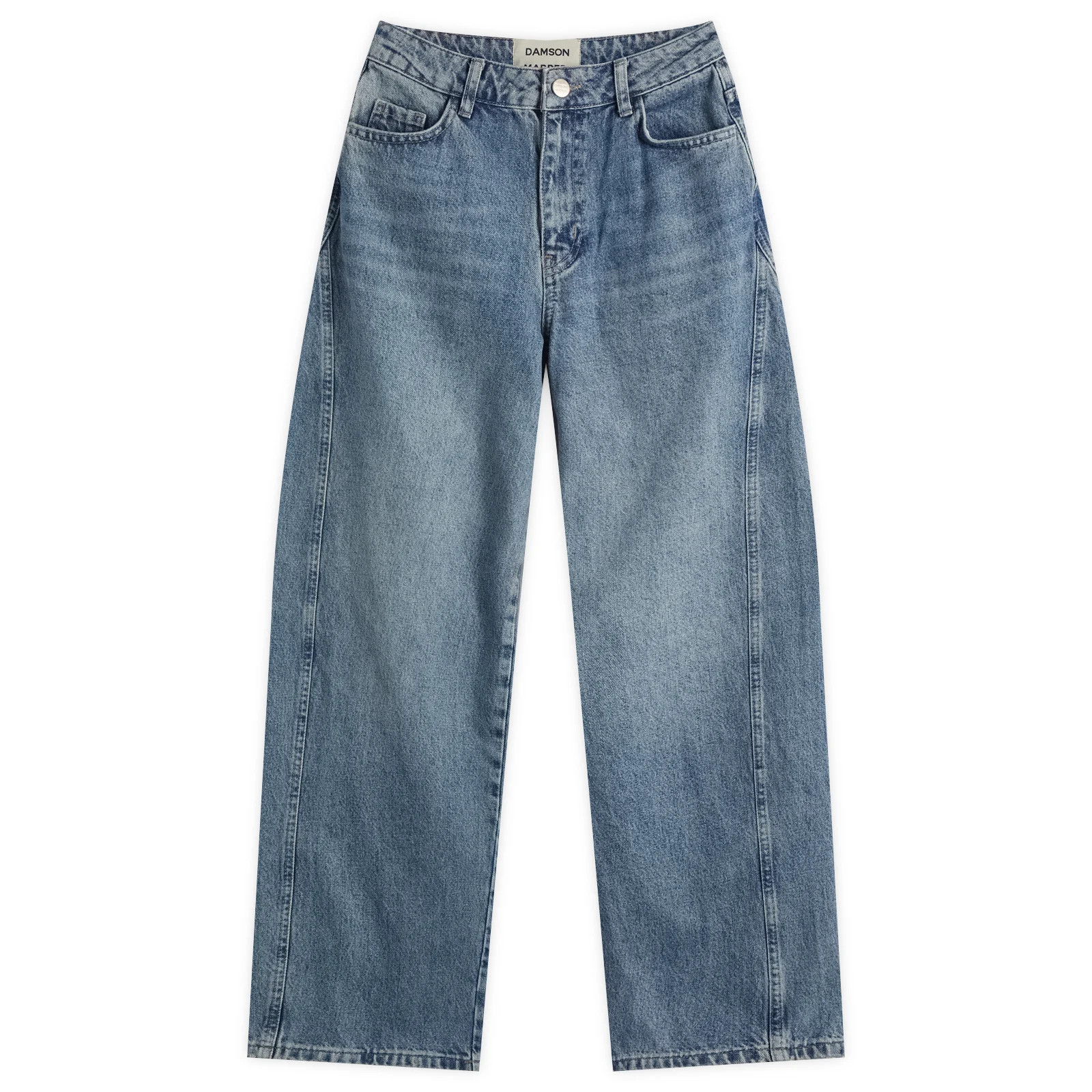 Damson Madder Women's Dion Jeans in Dirty Wash, Size UK 8 | END. Clothing