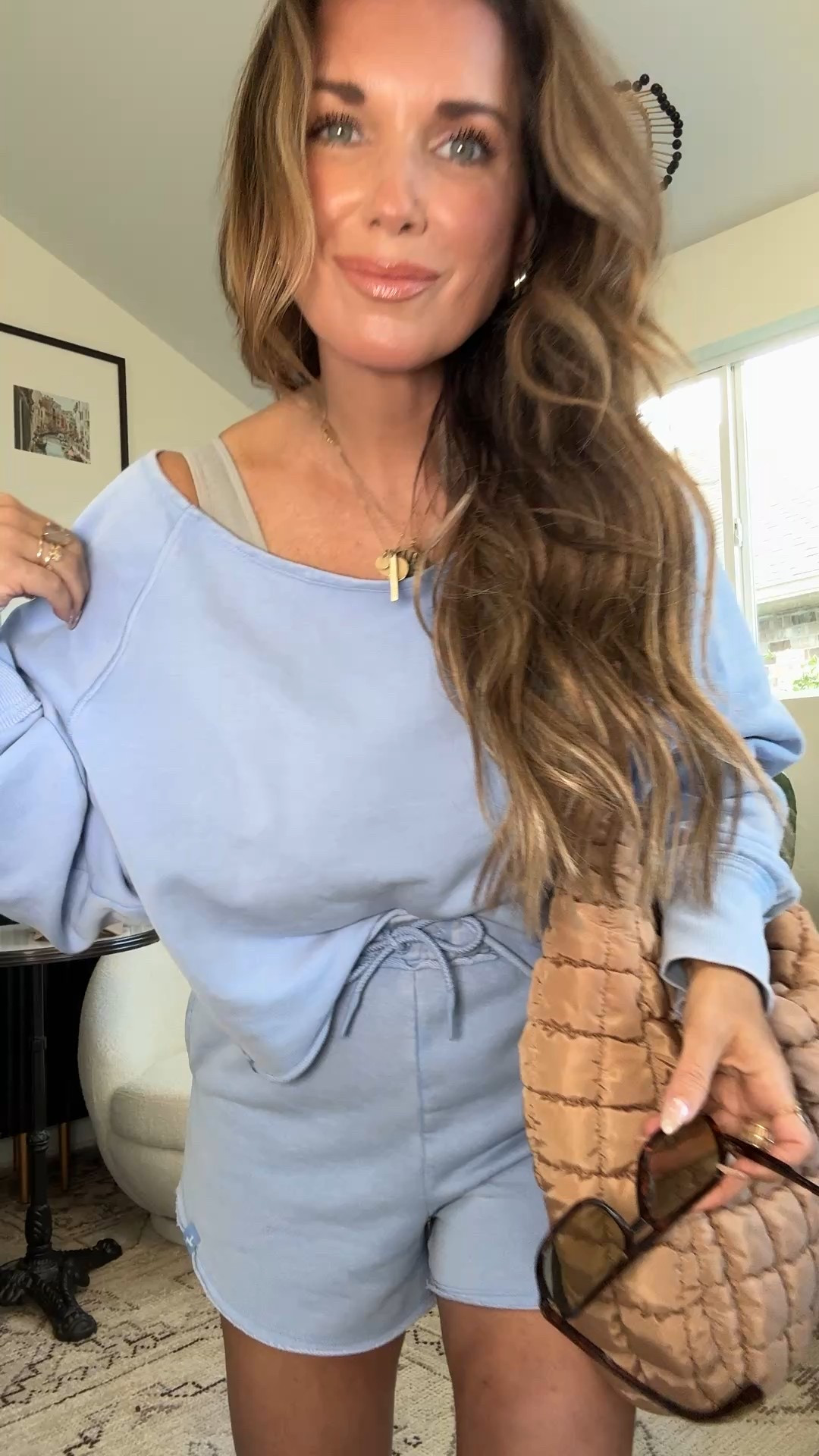 Free People or Target!?? 
Obsessed with these sets. They are currently 30% off too!!!

Come in colors green and purple too. Wearing size medium in top and size small in shorts. 
#targetfashion #momoutfit #targetstyle 


#LTKmomlife #LTKFindsUnder50 #LTKPetite