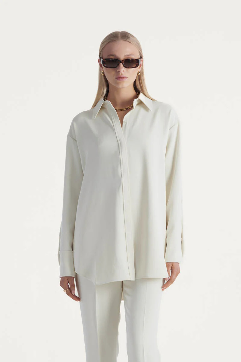 Frida Shirt Ivory | Elka Collective (AU, UK, US, NZ)