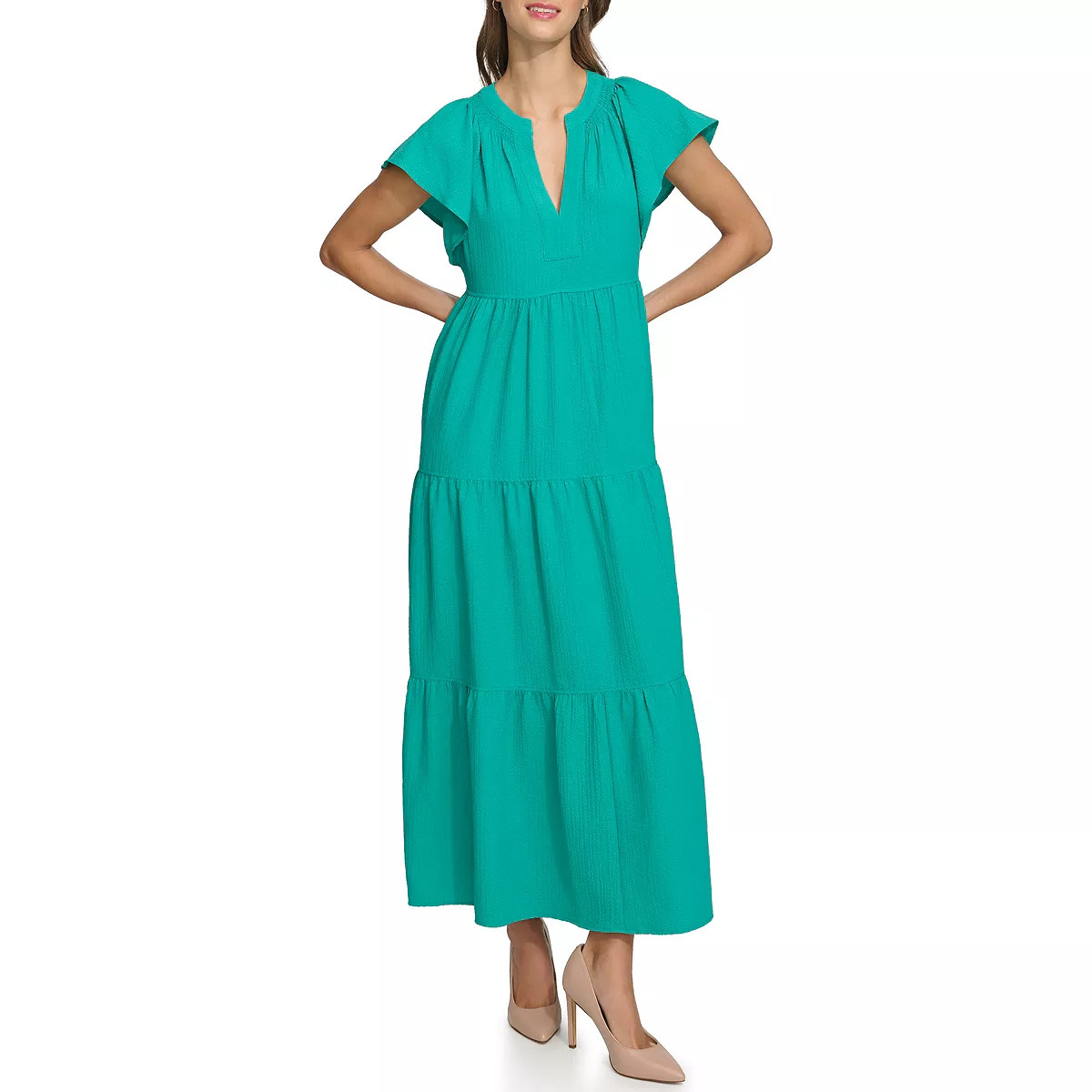 Women's Harper Rose Tiered Maxi Dress | Kohl's