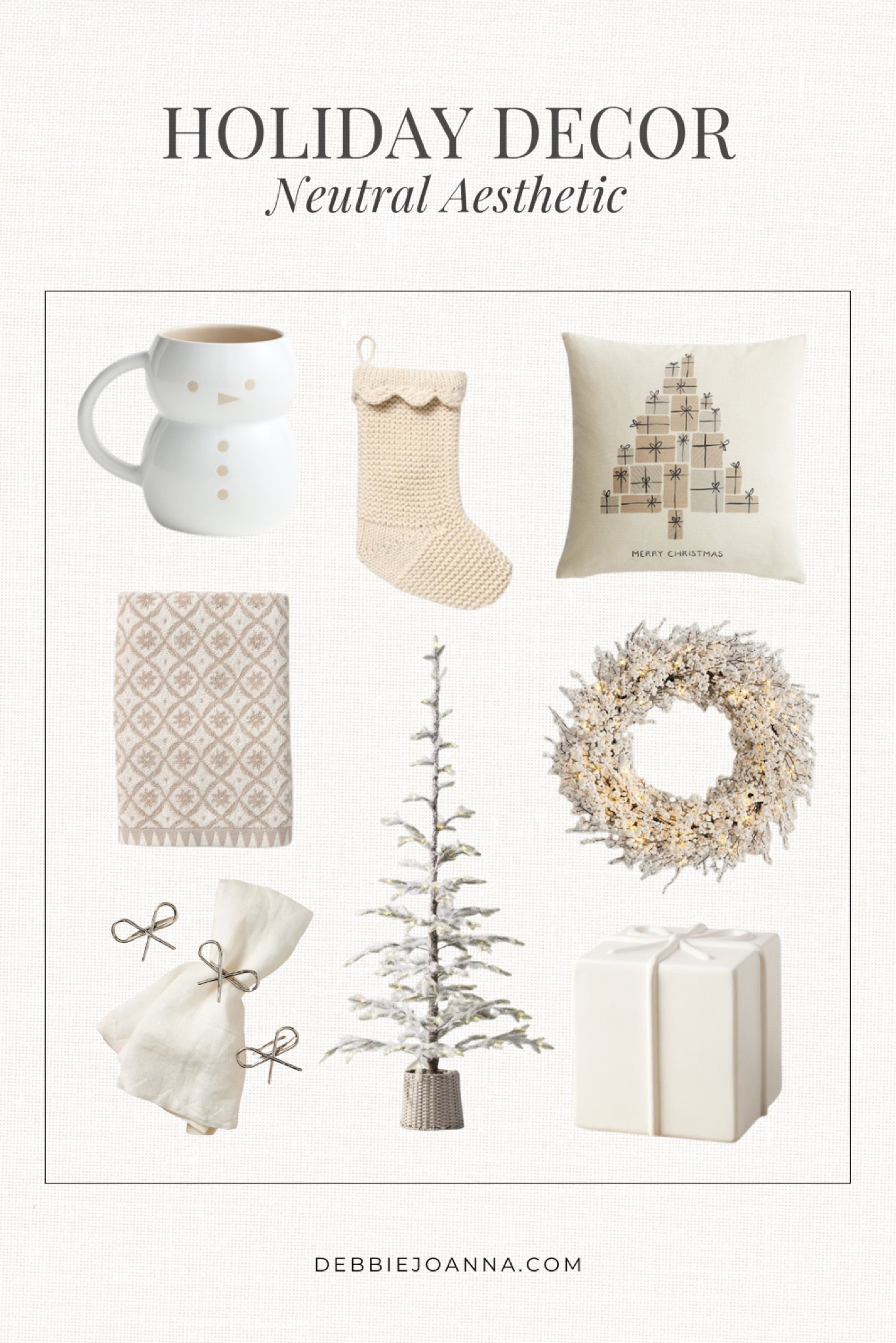 Holiday Decor Neutral Aesthetic Must-Haves! 

#Homedecor #Christmasdecor #Holidaydecor #Neutraldecor #Aestheticdecor #Christmas #Holidays #Minimalistdecor #Minimalist #Interiordesign

#LTKHoliday #LTKSeasonal #LTKHome