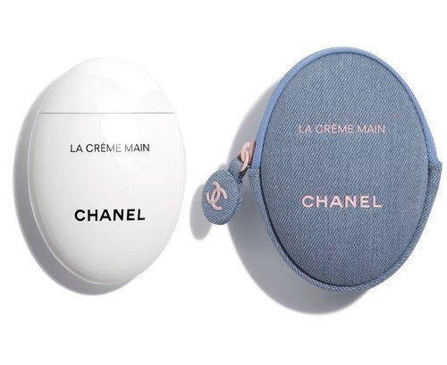 CHANEL LA CRÈME MAIN Hand & Nail Cream + Denim Pouch - 2026 DENIM COLLECTION | eBay US