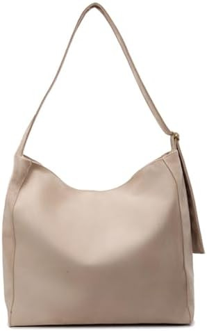 Micmores Tote Bag for Women, Faux Suede Handbags Slouchy Hobo Shoulder Purse Large Crossbody Bag ... | Amazon (US)