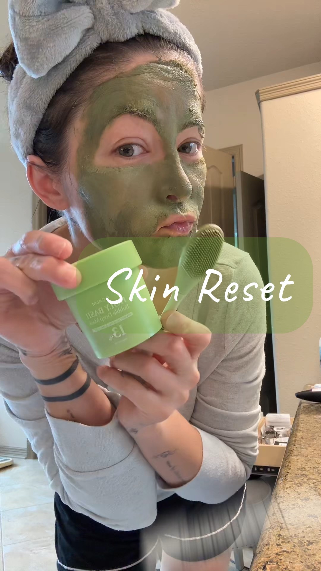 Green goblin mode activated 🐸
But honestly… this mask is one of my favorite skin reset steps when my skin feels congested or irritated.

It gently exfoliates while calming and leaves everything smoother without that tight stripped feeling.

Not glamorous. Very effective.

Linking it below.

#SkincareRoutine #LTKbeauty #Kbeauty #SelfCareRoutine #GlowySkin




holy basil mask bubble mask exfoliating mask pore detox mask calming skincare skin reset routine k beauty mask


#LTKgrwm #LTKBeauty #LTKselfcare