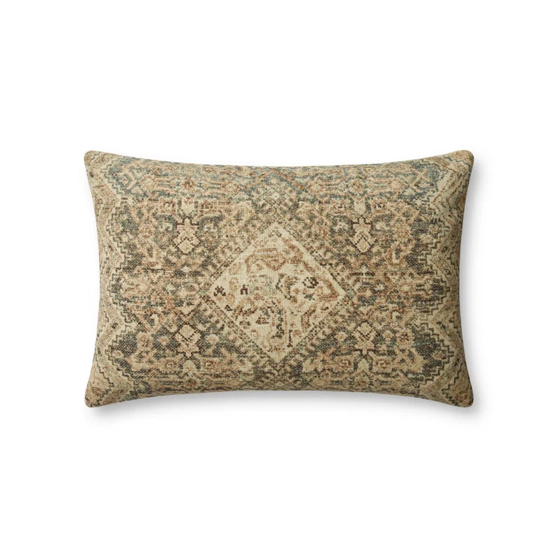 Angela Rose x Loloi Midnight Slate / Sand Pillow | Wayfair North America