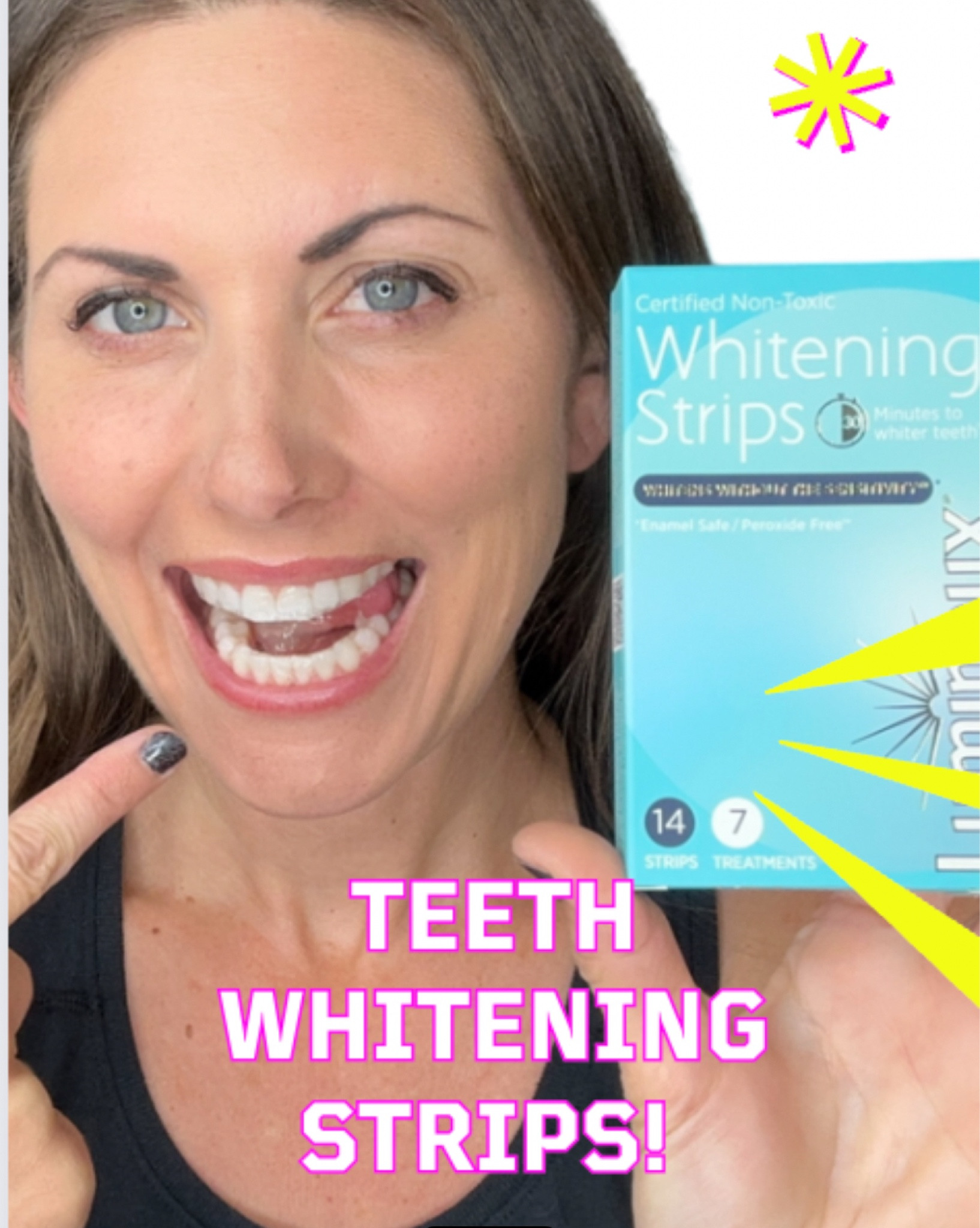 30 minutes till whiter teeth! I like the more natural ingredients in these than other strips.

#LTKxTarget #LTKover40 #LTKbeauty