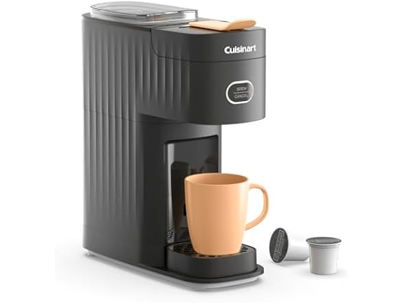 CUISINART Soho Single-Serve Coffeemaker, Black - $29.99 - Free shipping for Prime members | Woot!