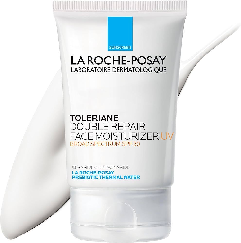 Toleriane Double Repair Face Moisturizer | Daily Moisturizer Face Cream with Ceramide and Niacina... | Amazon (US)