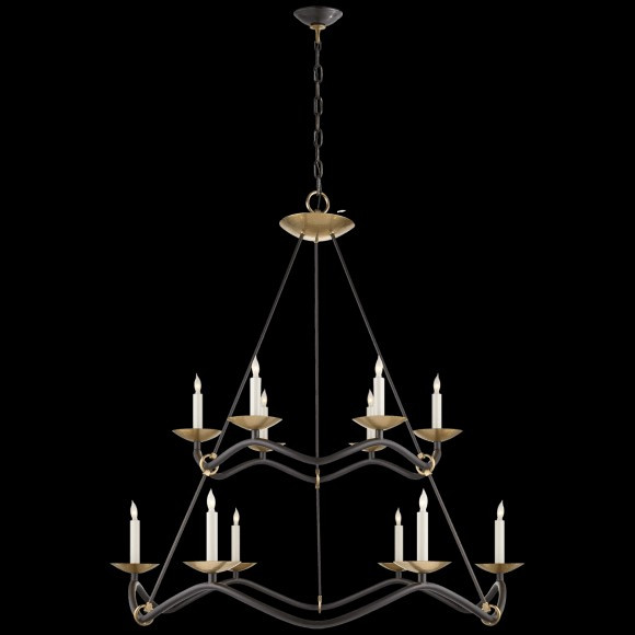Choros Two-Tier Chandelier | Visual Comfort