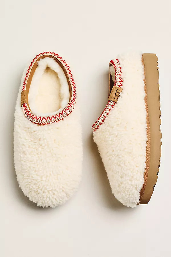Tasman Maxi Curly Slippers | Anthropologie (US)