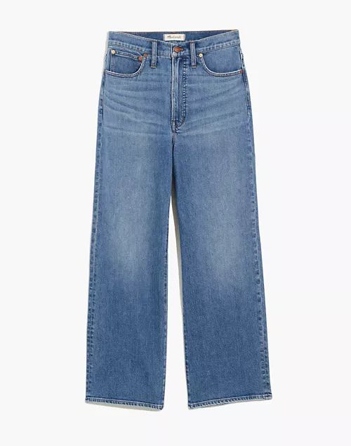 The Perfect Vintage Wide-Leg Crop Jean in Montclare Wash: TENCEL™ Denim Edition | Madewell