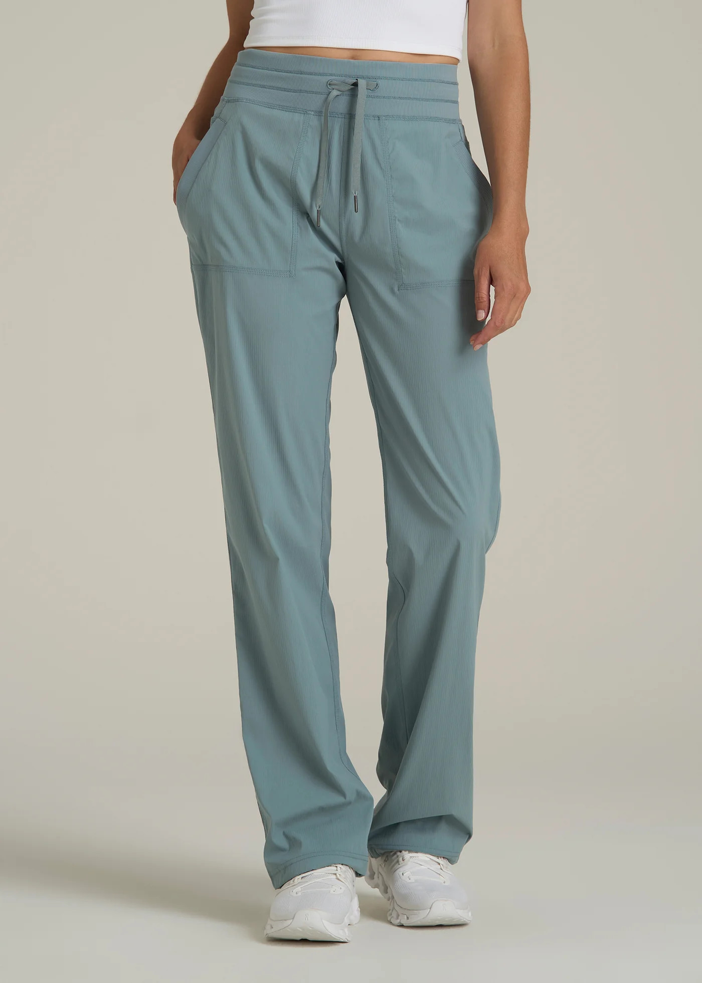 High-Rise After Practice Pant for Tall Women in Trooper | American Tall