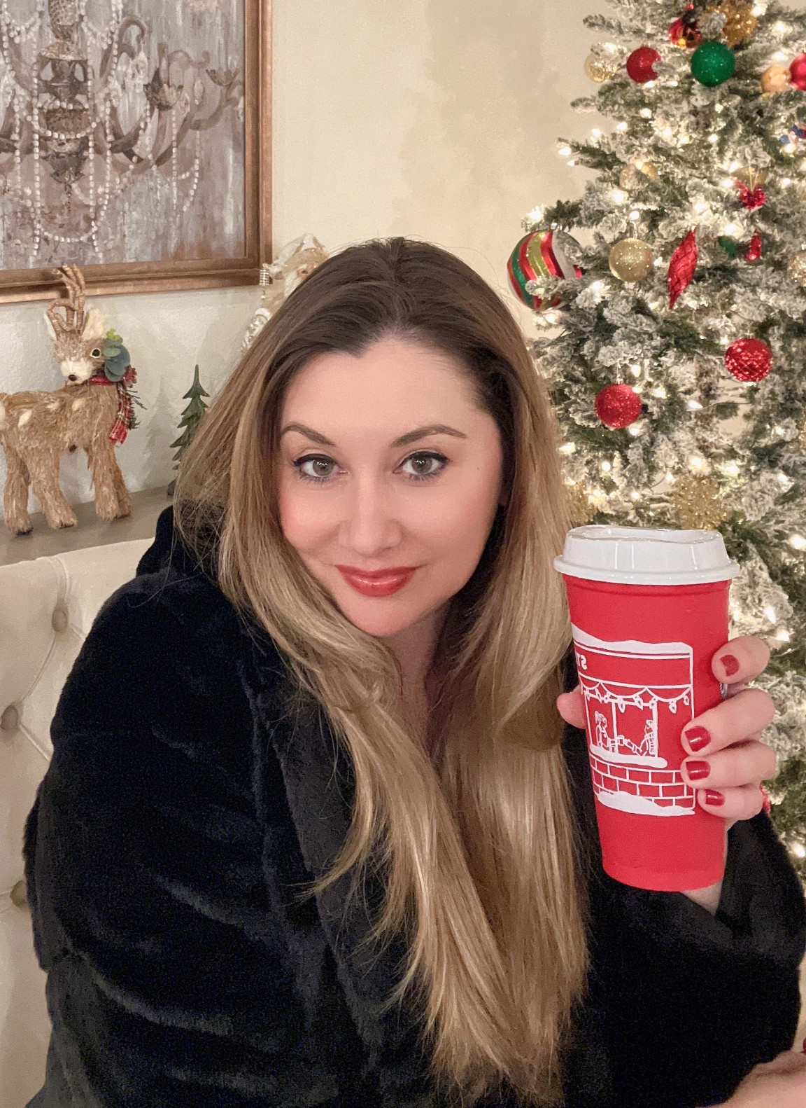 Having a cup of coffee so I can gear up to finish decorating this tree! Wishing everyone a wonderful holiday season ahead. Cheers 🎄☕️

#LTKmomlife #LTKOver40 #LTKdayinmylife