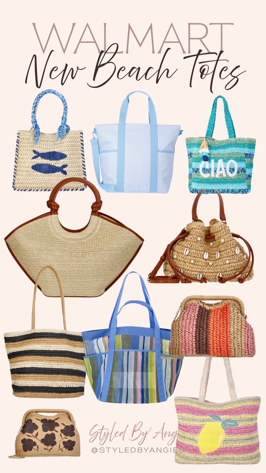 New Beach totes from Walmart! Perfect for your next upcoming vacation or beach and pool days this summer! 


Walmart finds, Walmart fashion, vacation must haves, beach tote, pool tote, beach bag, resortwear, spring handbags, spring bags

#LTKTravel #LTKSeasonal
