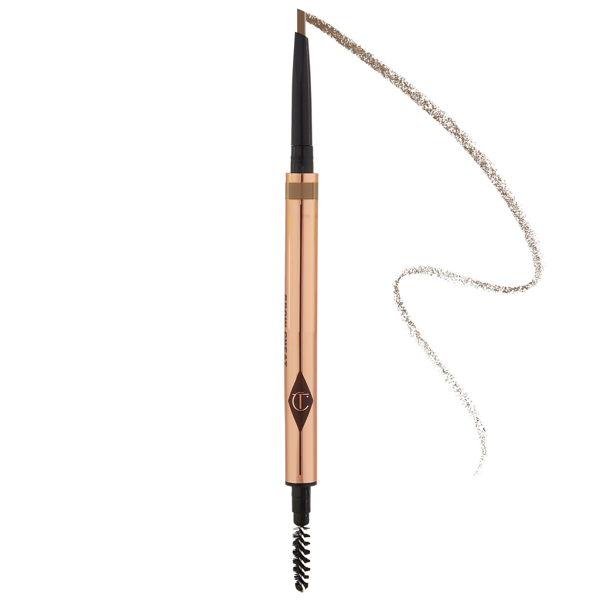 Charlotte Tilbury Brow Cheat Refillable Hair-Like Eyebrow Pencil Taupe 0.003 oz/ 0.1 g | Sephora (US)
