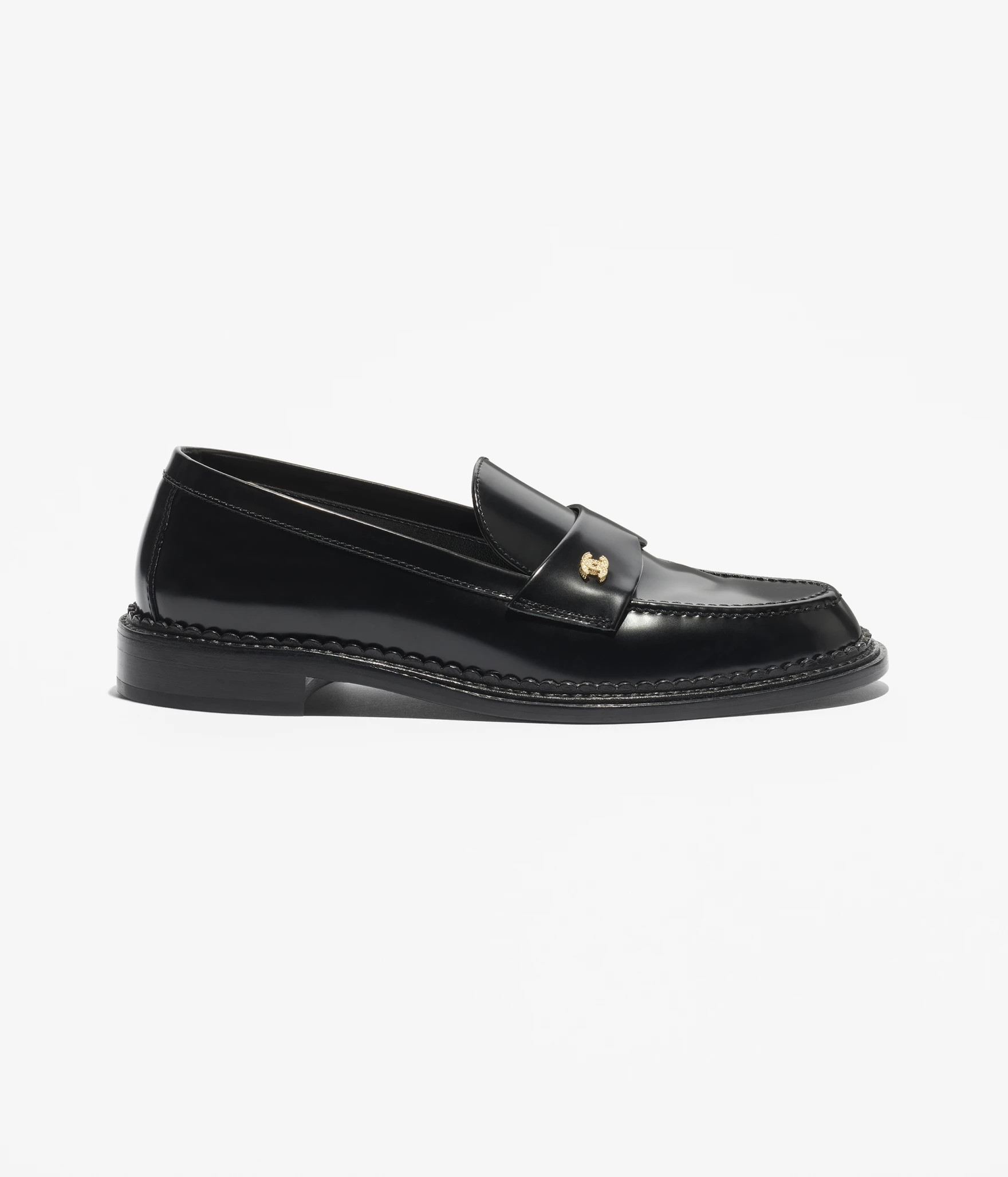 Moccasins - Calfskin, black — Fashion | CHANEL | Chanel, Inc. (US)
