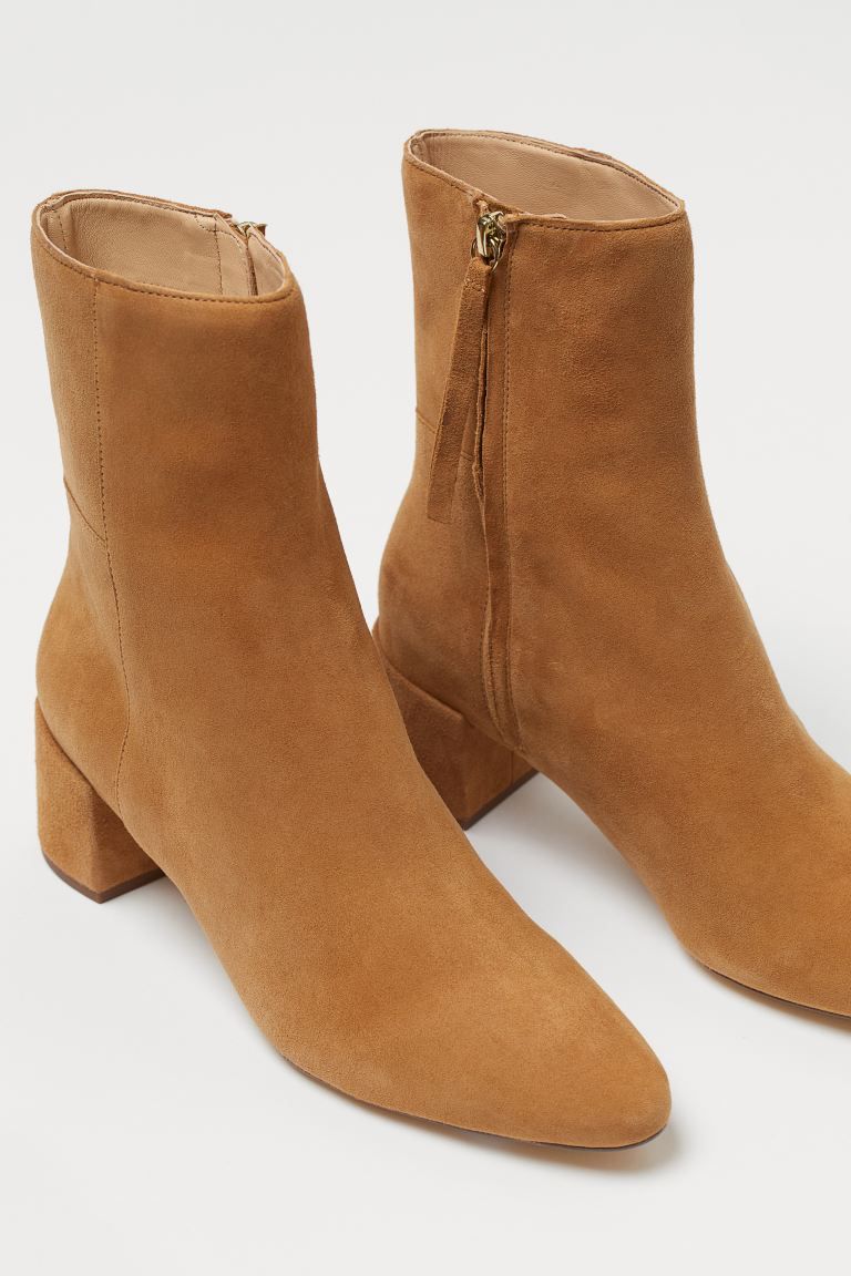 Bottines en suède | H&M (FR & ES & IT)