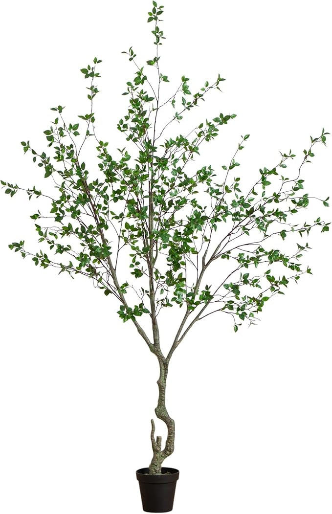 Nearly Natural 10ft Minimalist Citrus Artificial Tree, UV Resistant | Amazon (US)
