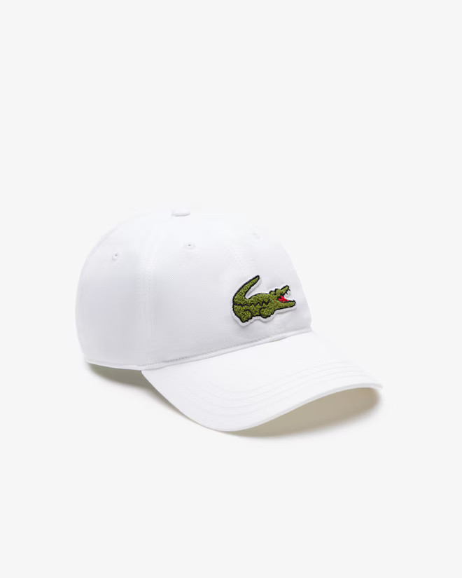Unisex Crocodile Badge Cotton Twill Cap | Lacoste (US)