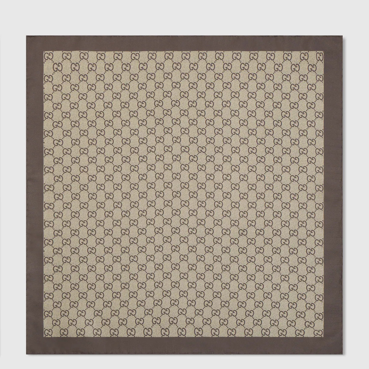 Gucci - Printed silk twill carré | Gucci (US)