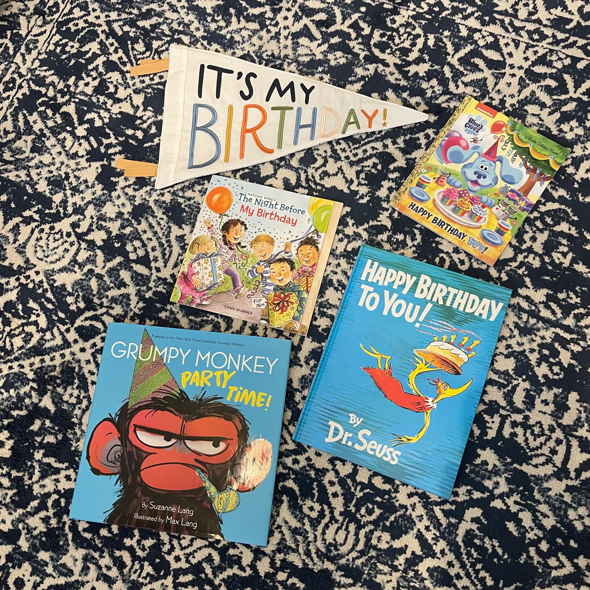 Kids birthday books
Amazon
grumpy monkey
Dr Suess 

#LTKKids #LTKHome #LTKFindsUnder50