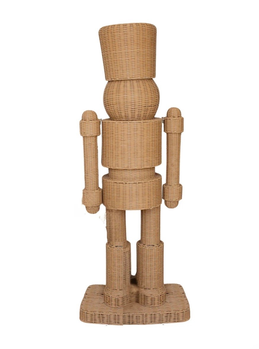 Wicker Nutcracker 

#LTKHome #LTKSeasonal