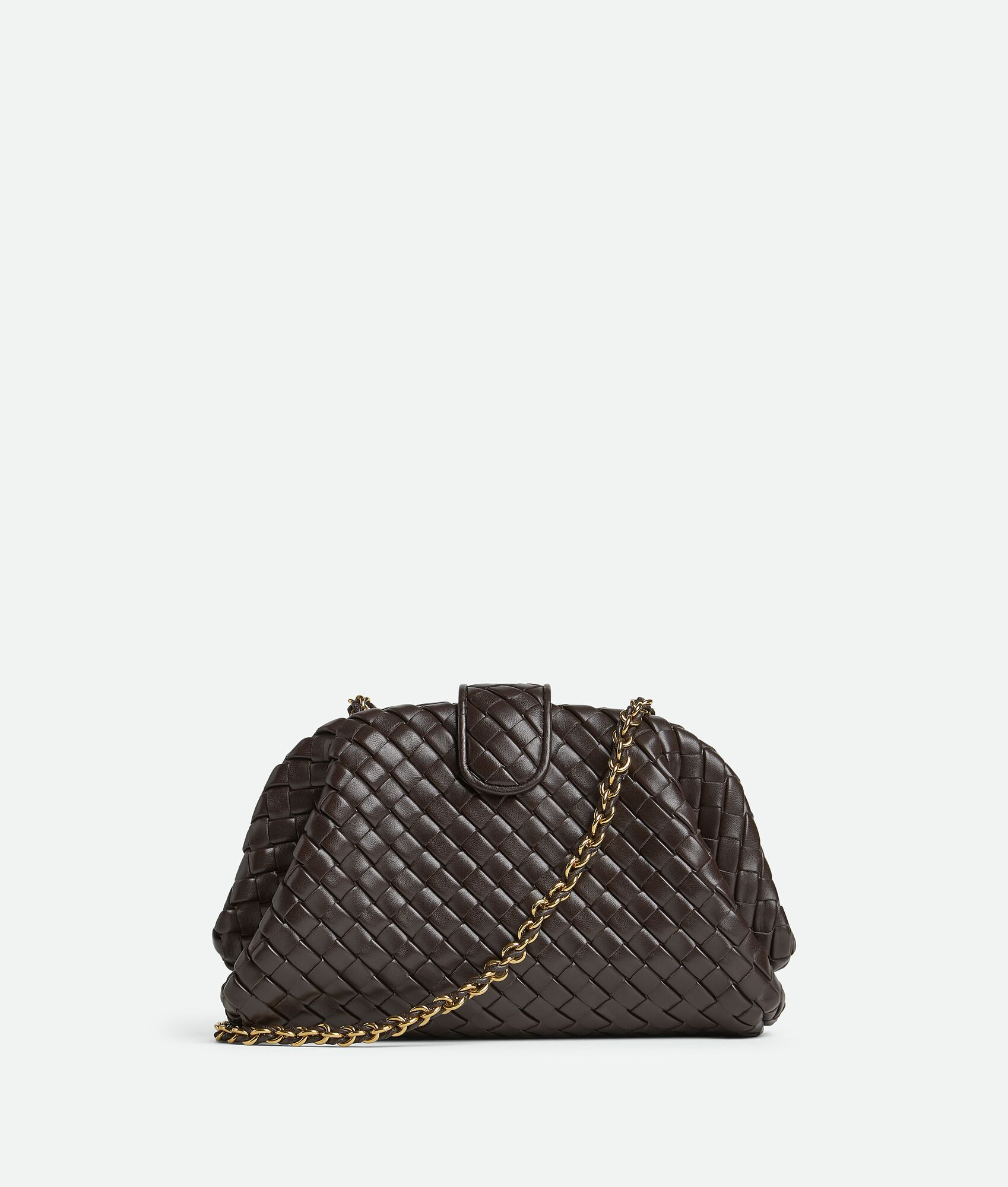 Bottega Veneta® Women's Small Lauren 1980 in Chalk. Shop online now. | Bottega Veneta