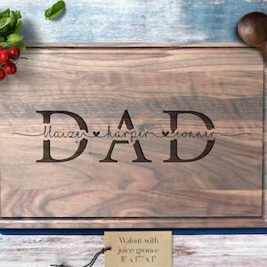 Custom Engraved Cutting Board for Dad Father's Day Gift | Etsy | Etsy (US)