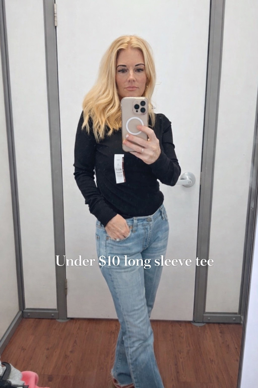 This is the kind of basic you actually need. Soft, stretchy ribbed tee with a flattering fit that works on its own or layered under everything. I grabbed it in black, but it comes in tons of colors — perfect everyday staple.

Affordable, versatile, and easy to wear year-round.
I’m wearing my true size.
Linked here so you can grab your colors before they’re gone.

Save this if you love good basics.

#LTKootd