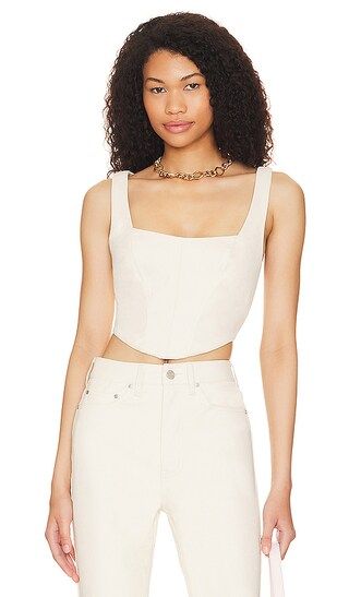 Remmie Bustier Top in Ivory | Revolve Clothing (Global)