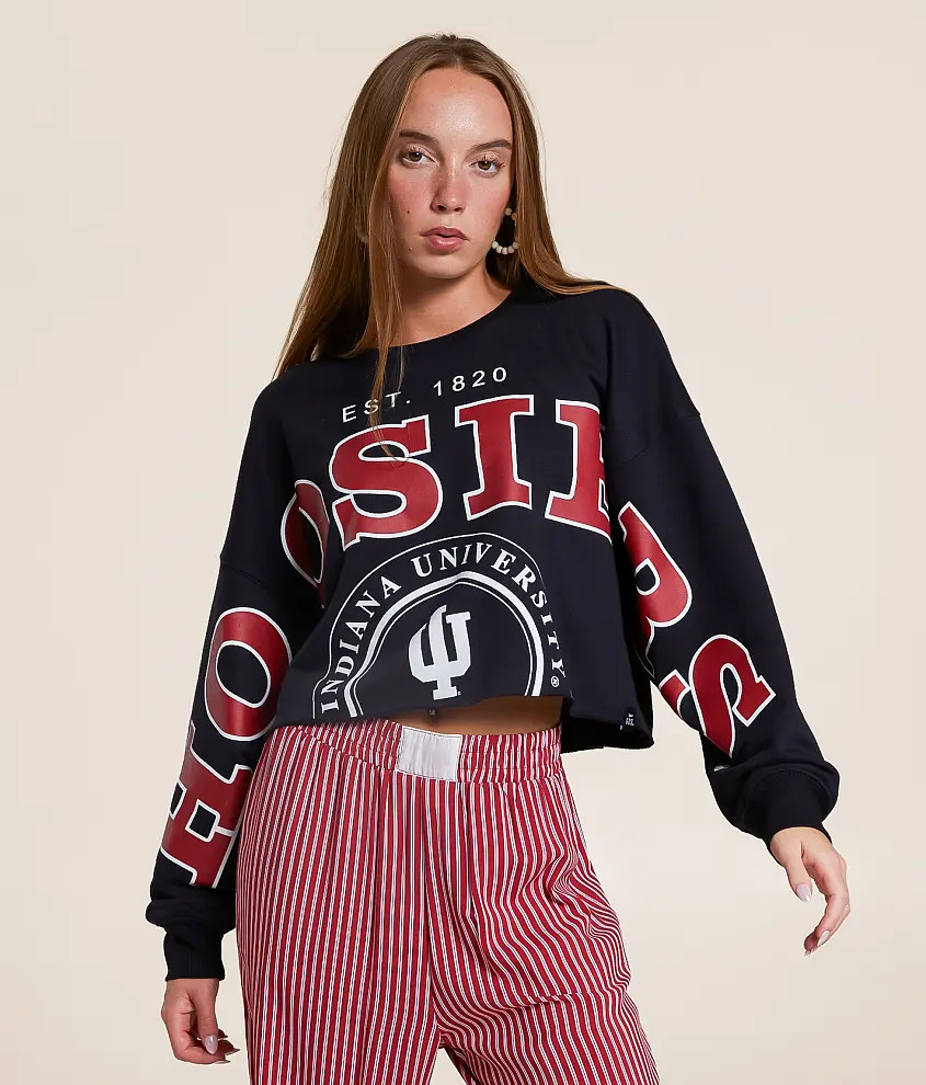 Indiana Hoosiers® Cropped Pullover | Buckle