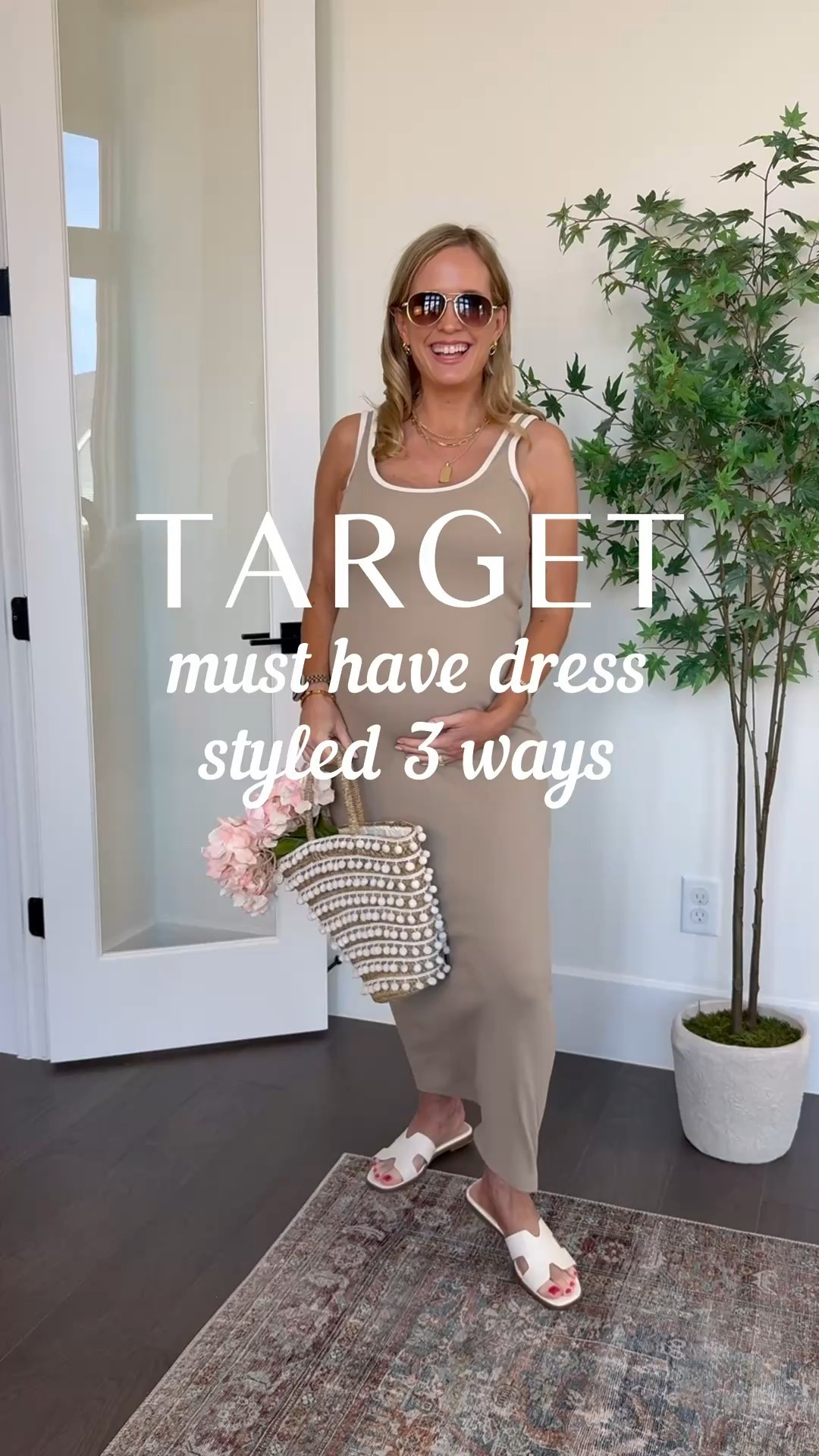 Target dress styled 3 ways 

This is not a maternity dress but has plenty of stretch to accommodate my third trimester bump!

#LTKSeasonal #LTKBump #LTKWatchNow