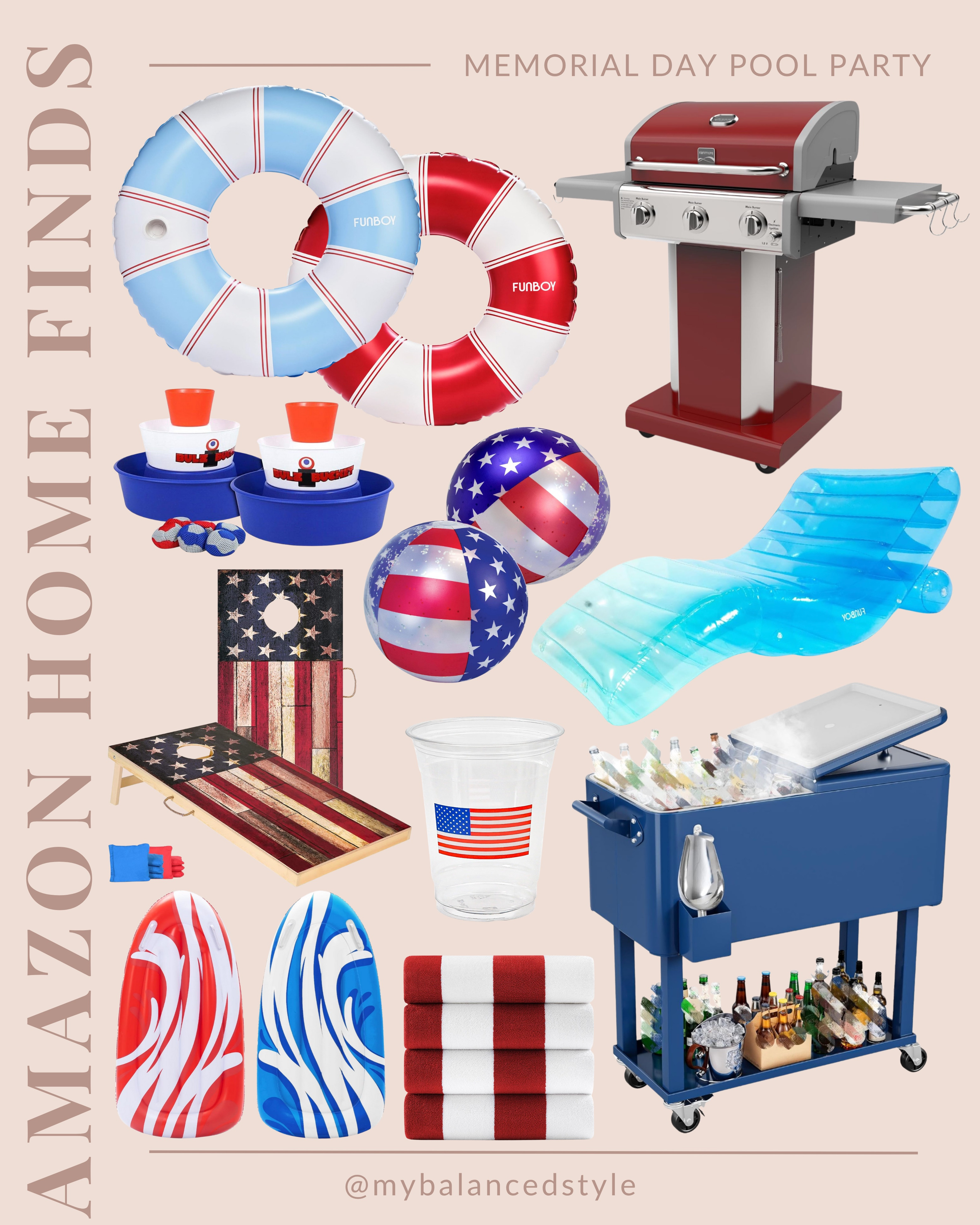 Amazon Memorial Day Pool Party Decor

summer outdoor entertaining
backyard bbq essentials
patio party setup
outdoor string lights
melamine dinnerware
citronella candles
drink dispensers
outdoor coolers
garden party decor
grilling accessories
outdoor speakers
picnic table setup
reusable party cups
summer tablecloths
tiki torches
lawn games

#LTKSeasonal #LTKParties #LTKSaleAlert