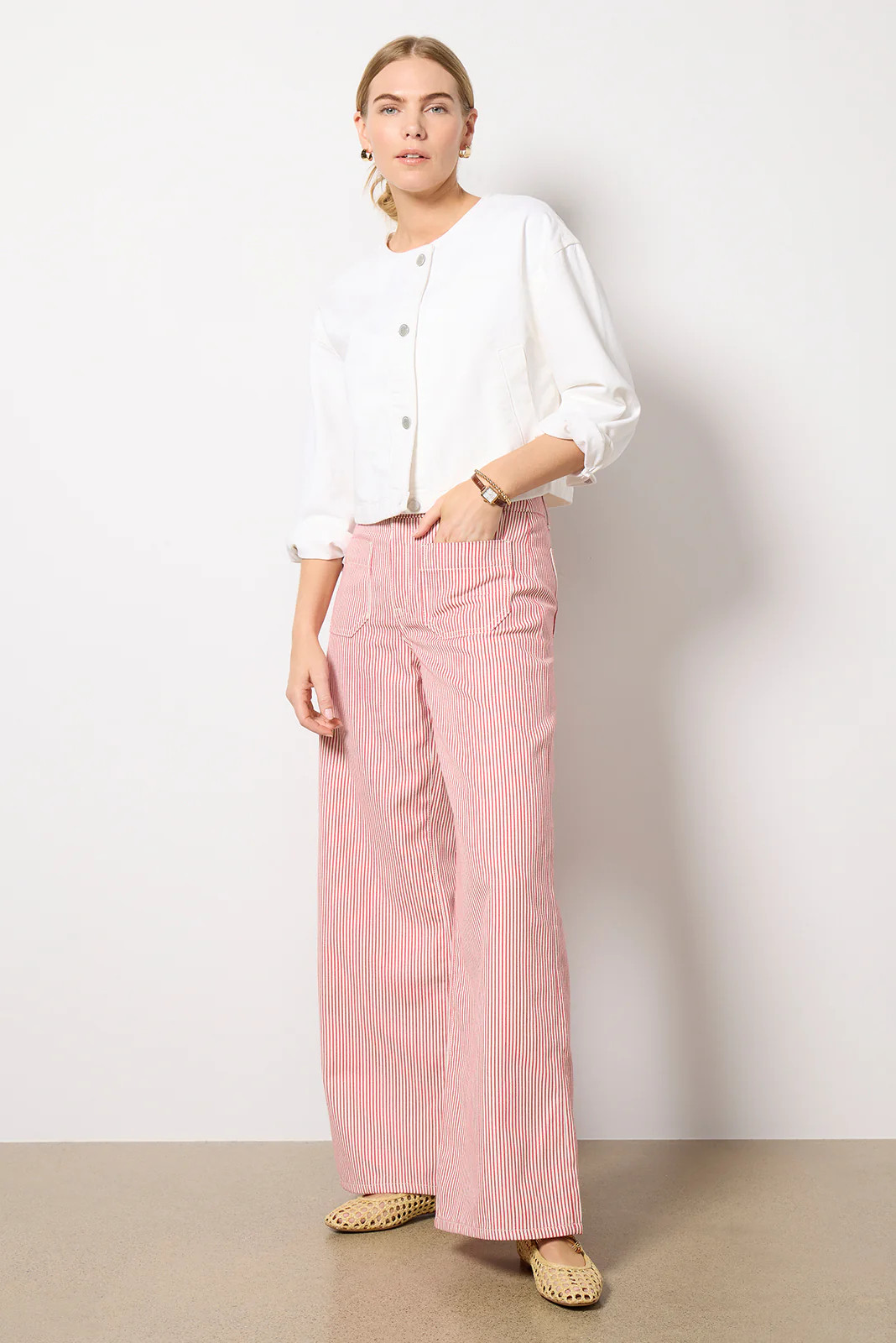 Marine Layer Striped Pant | Evereve