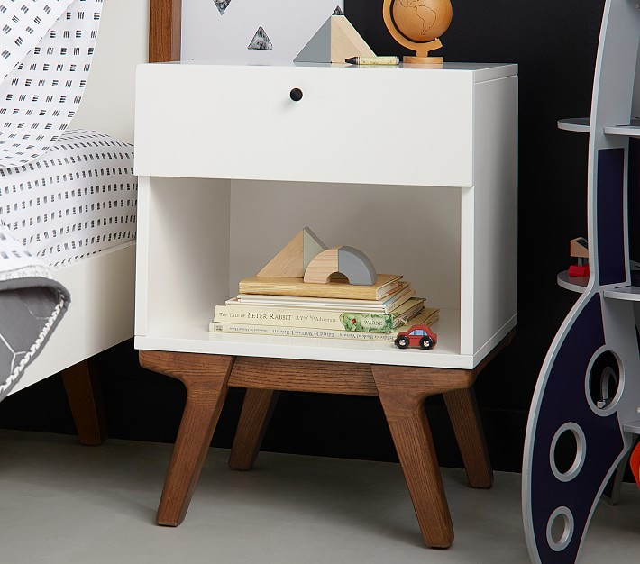 west elm x pbk Modern Nightstand | Pottery Barn Kids