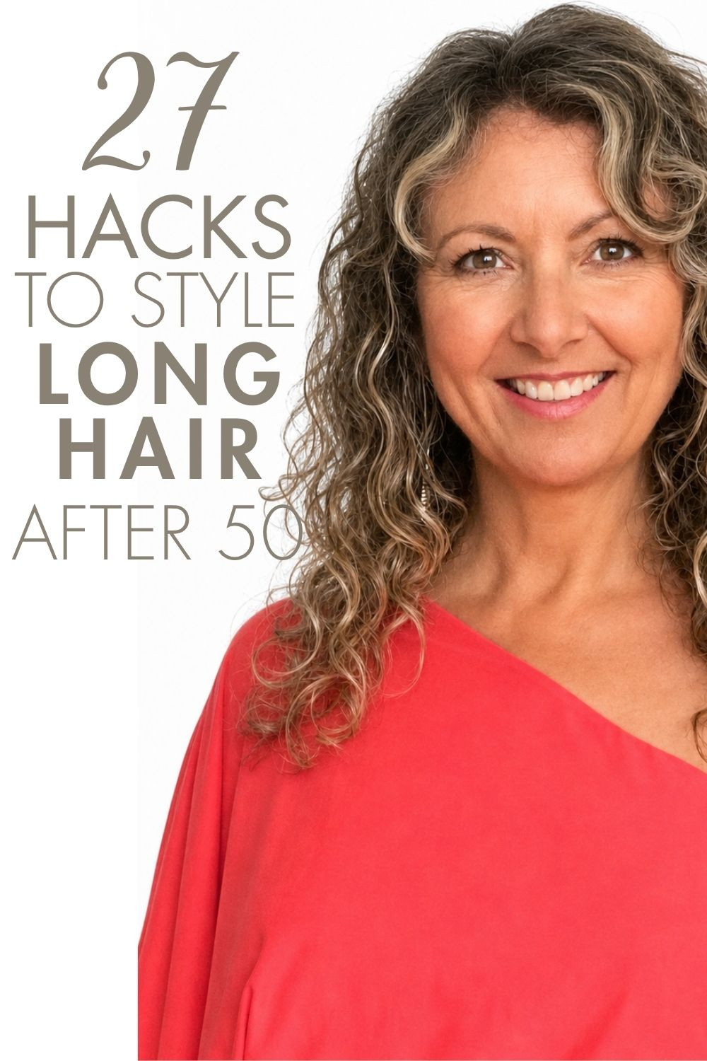 In my latest blog post, I give 27 hacks to style long hair for women over 50. I love my hair long but my hair has gotten thinner so I've had to adjust my styling techniques. These tips are especially helpful if your hair is thinning, fine, or losing volume. These chic over 50 hair ideas include flattering layers, soft waves, toppers, clip-in extensions, ponytail pieces, scalp powders, curtain bangs, and easy styling tricks to make long hair look fuller, softer, and more modern. Read more on DressingArtist.com #chicover50hair #olderwomenshairstyles #hairthinningwomen #longhairover50 

 #LTKselfcare #LTKOver40 #LTKBeauty