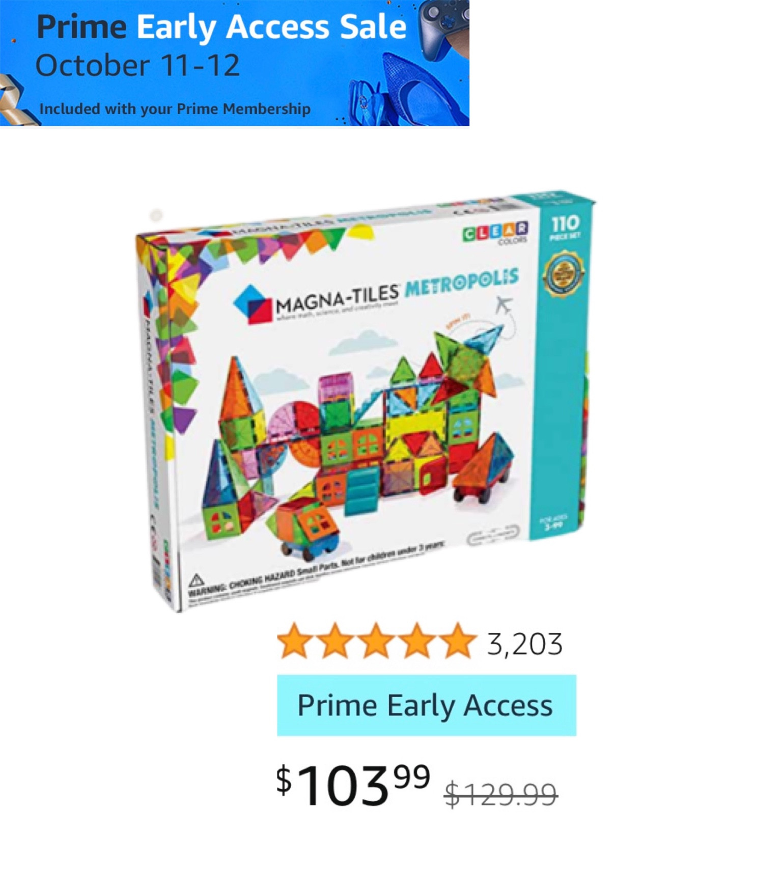 Magna-tiles metropolis set Amazon prime deal 



#LTKHoliday #LTKsalealert #LTKkids