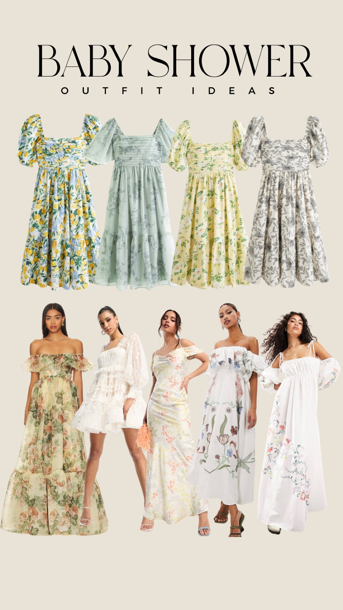 Gender neutral shower options 

#LTKparties #LTKbaby #LTKbump