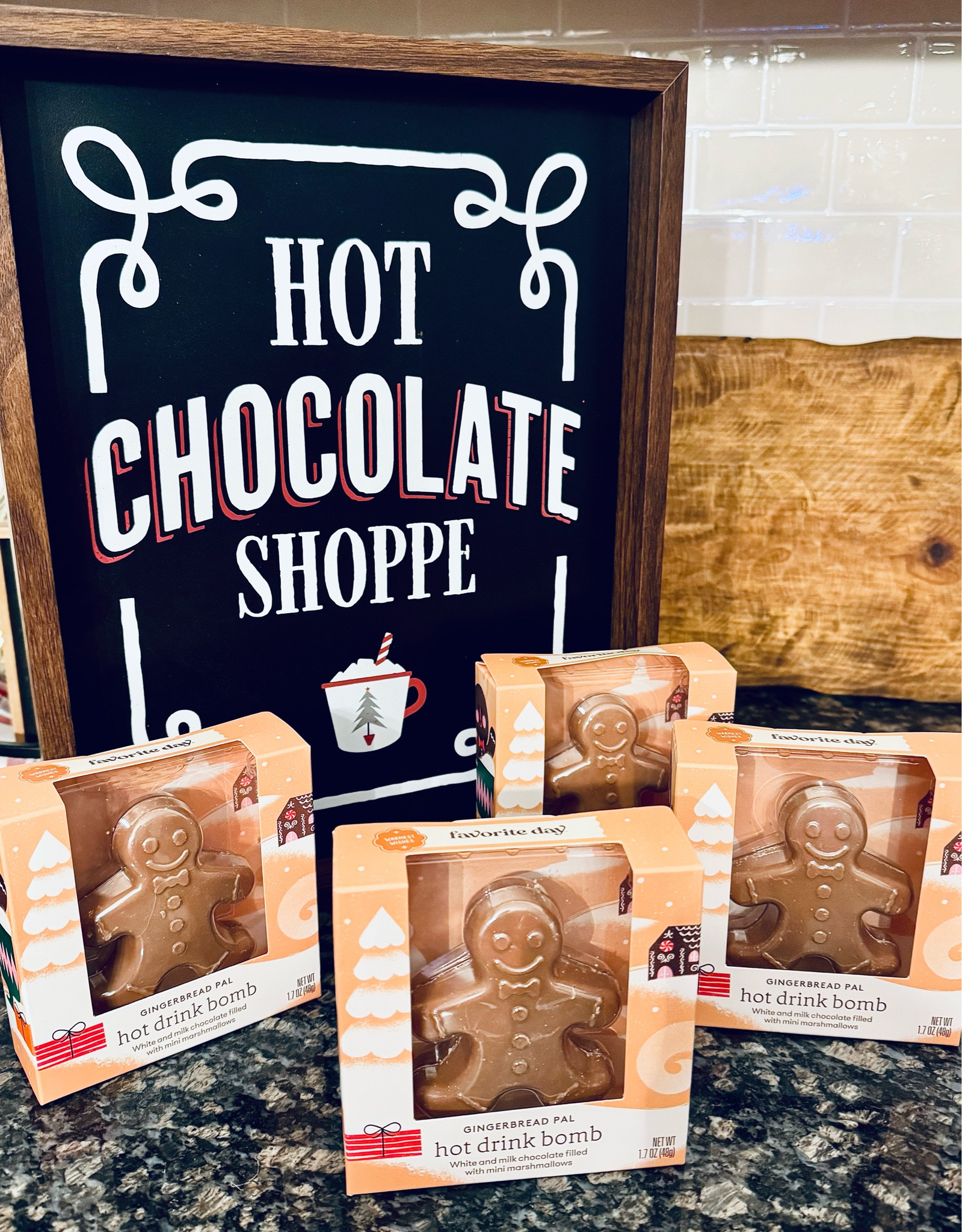 How adorable are these gingerbread pal hot cocoa bombs?! I grabbed a few to throw into baskets as gift fillers - they’re just too cute! 

#LTKGiftGuide #LTKHoliday #LTKSeasonal