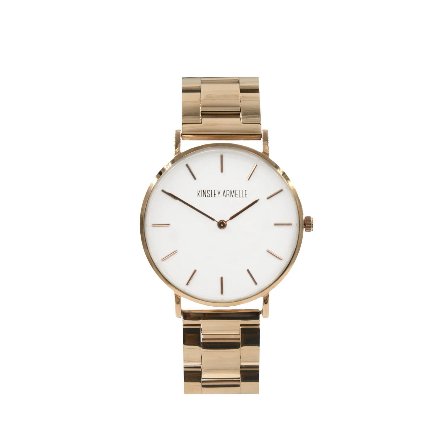 Tempus Collection - Rose Gold Ashen Steel Watch | Kinsley Armelle® Official | Kinsley Armelle