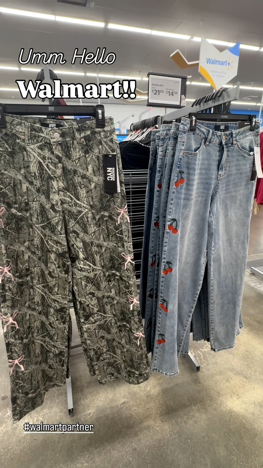 Walmart Madden NYC embellished jeans!

#LTKFindsUnder50