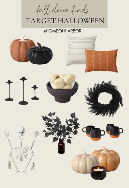 Halloween and fall decor at Target. 

#LTKHalloween #LTKSeasonal #LTKhome