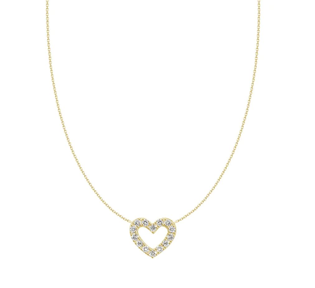 Love Struck Diamond Heart Necklace | RW Fine Jewelry