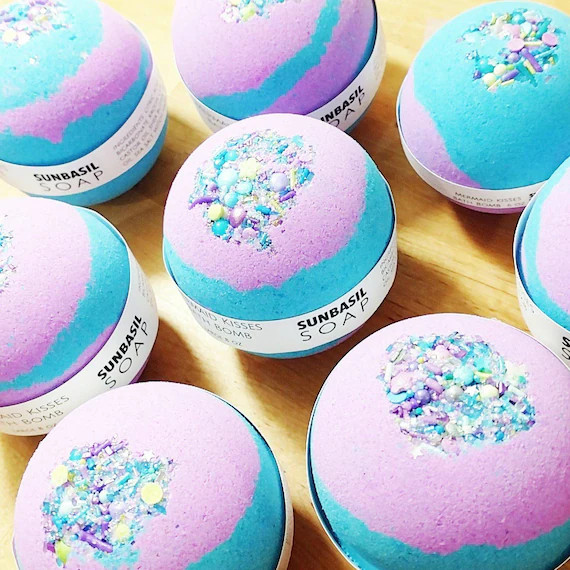 Fairytale Mermaid Gift Mermaid Bath Bomb Unicorns Mermaids | Etsy | Etsy (US)