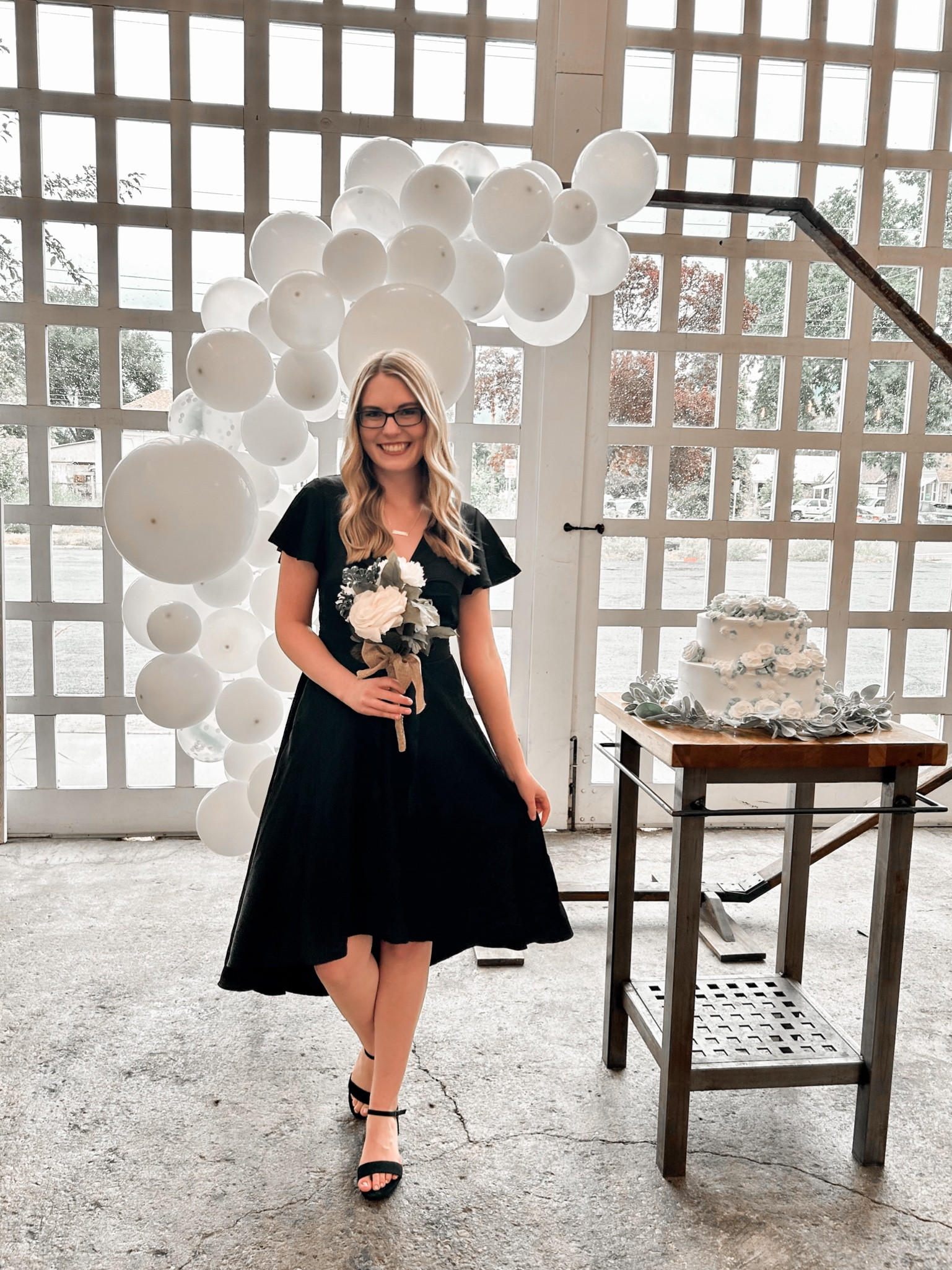 Black satin bridesmaid dress 🖤 Also perfect as a wedding guest dress! 

#LTKWedding #LTKFindsUnder50 #LTKStyleTip