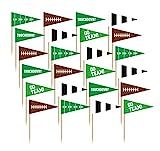 Football Flag Picks - 2 1/2", 36 Pcs | Amazon (US)