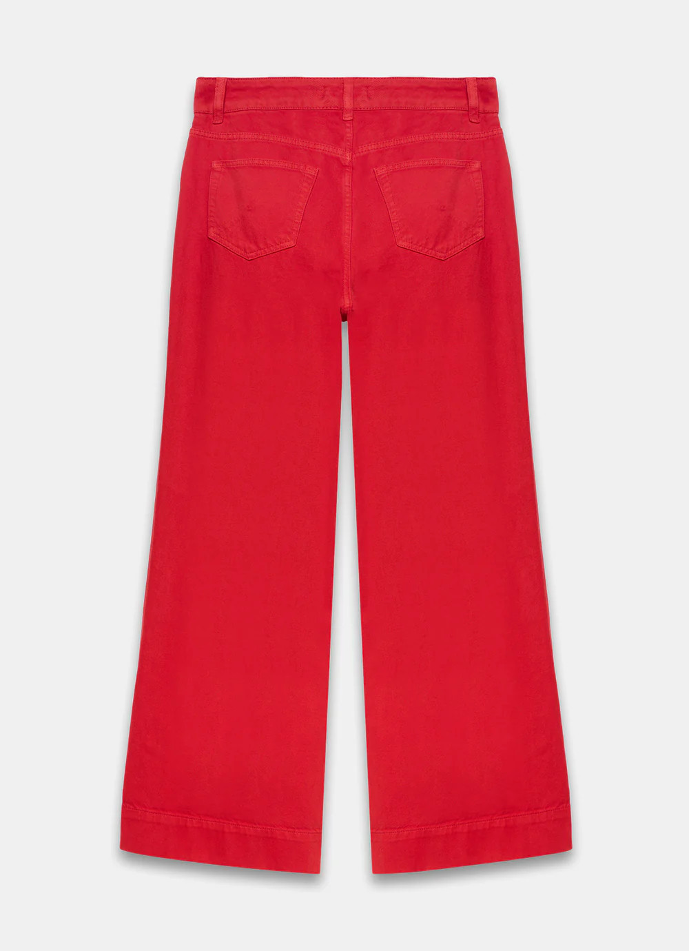 Red Wide Leg Jeans | Mint Velvet