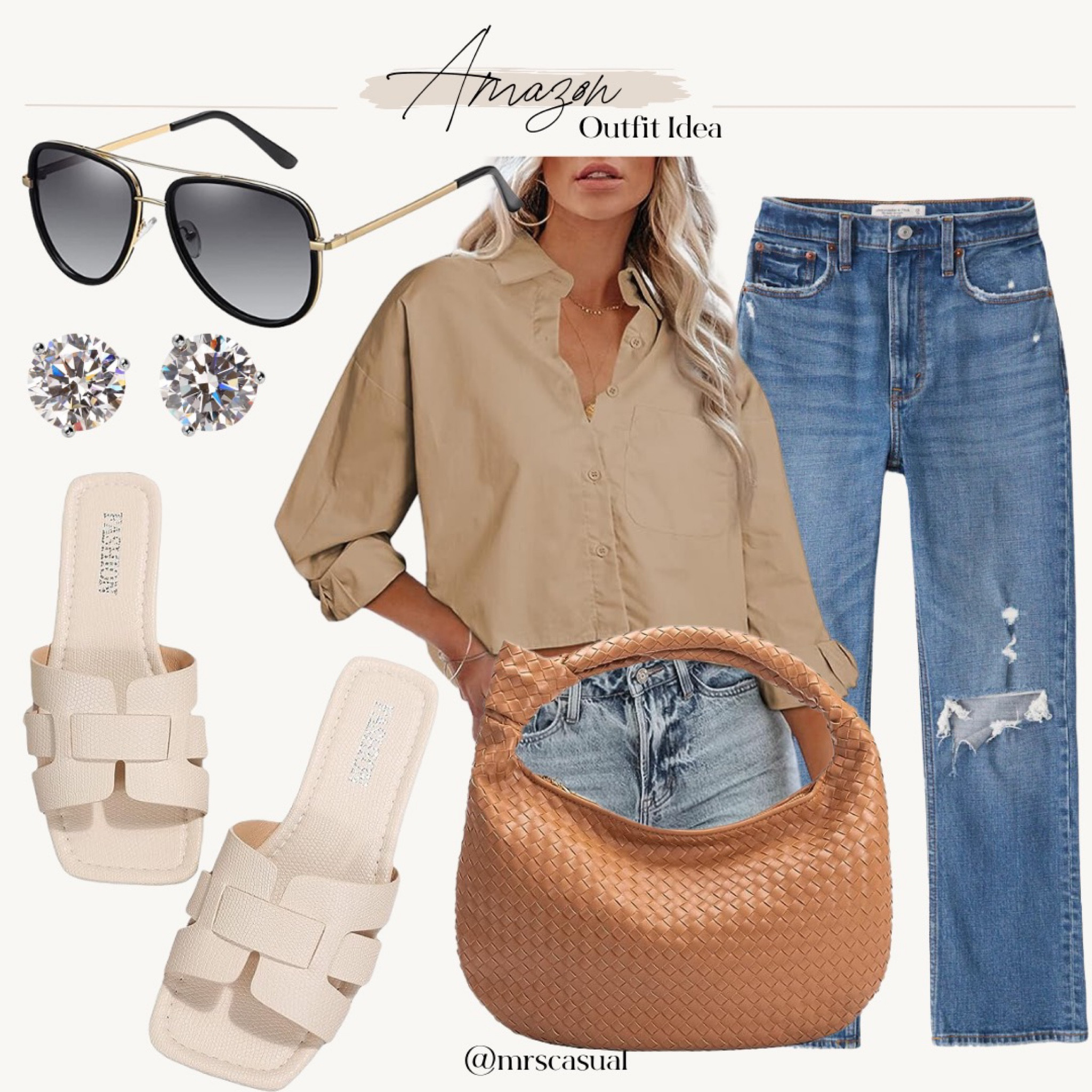 Loving this cropped button down top from Amazon to transition into Fall 

#LTKFind #LTKstyletip #LTKunder50